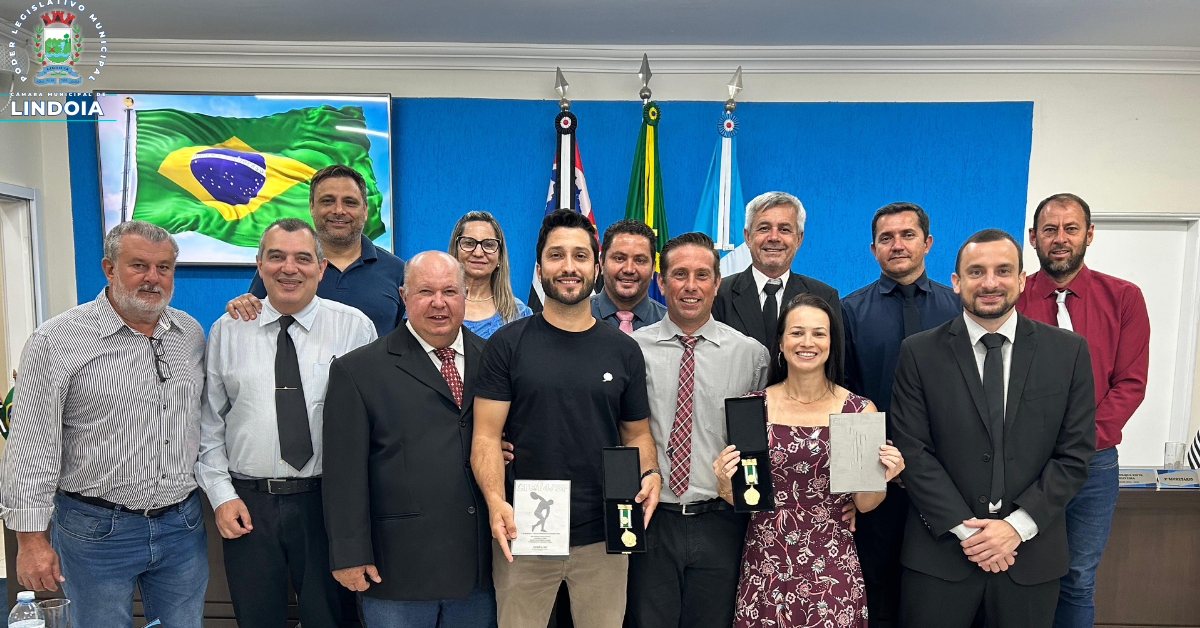 Câmara Municipal de Lindóia homenageia Profissionais de Educação Física em Sessão Solene